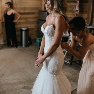 Marishka | WTOO | Mermaid Boho Wedding Gown
